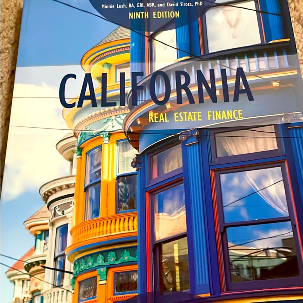 California Real Estate Finance 9th Edition Textbook Good Condition Dearborn